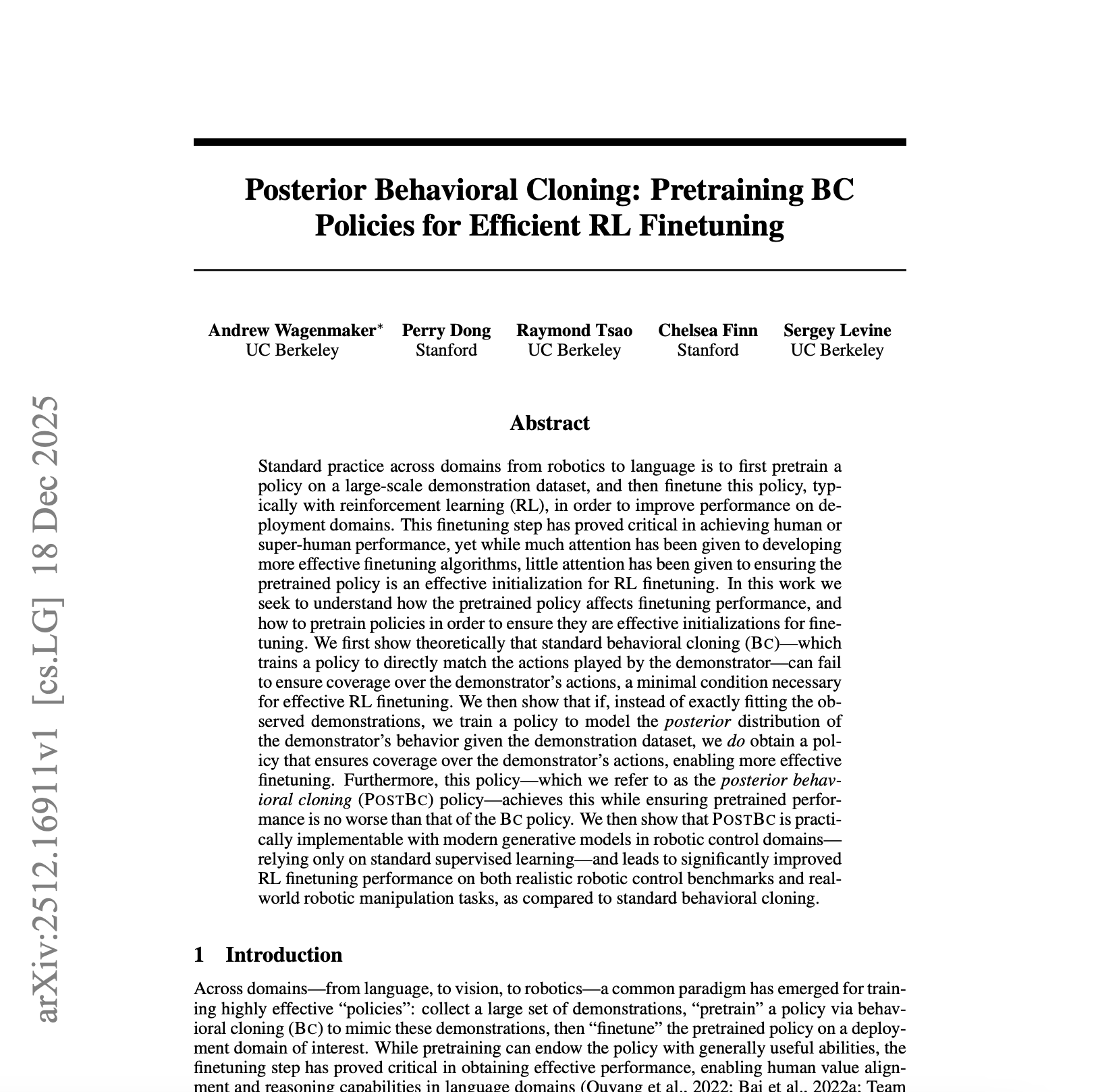 Posterior Behavioral Cloning figure